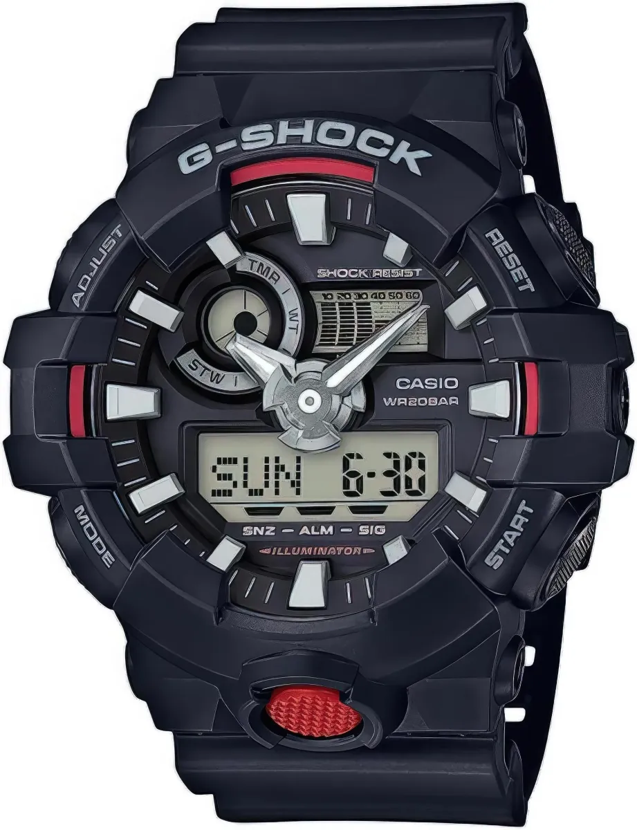 Наручные часы  Casio  G-Shock Casio GA-700-1A (фото 1)