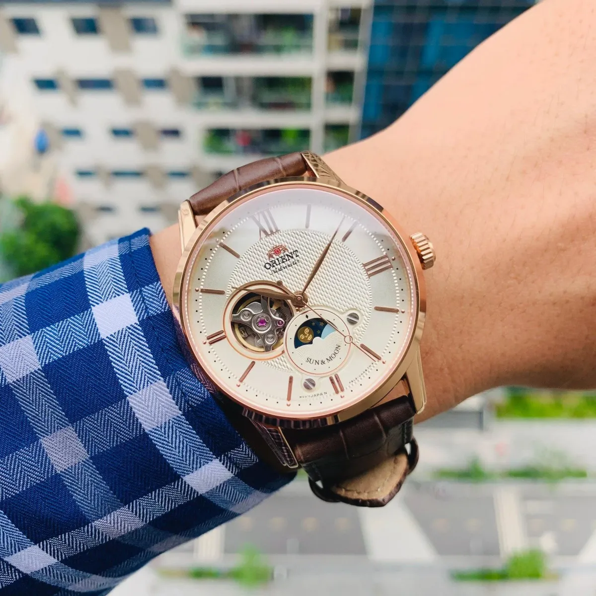 Наручные часы  Orient  Sun & Moon Classic Orient RN-AS0002 (фото 4)