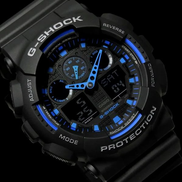 Наручные часы  Casio  G-Shock Casio GA-100-1A2 (фото 12)
