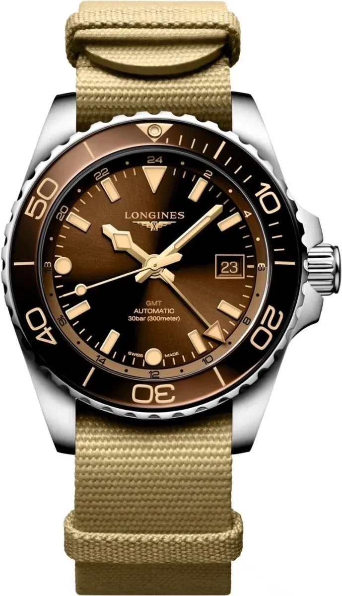 Наручные часы  Longines  HydroConquest GMT Longines L3.790.4.66.2 (фото 1)