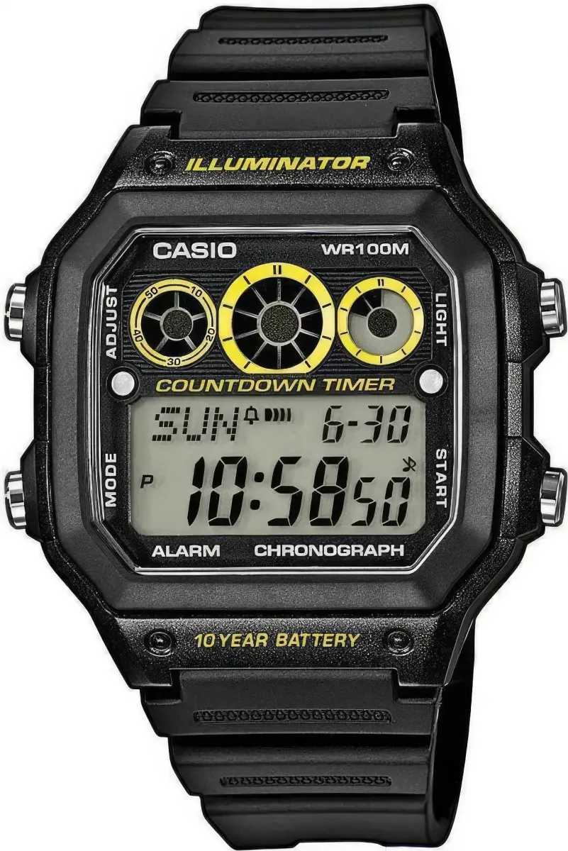 Наручные часы  Casio  Collection Casio AE-1300WH-1A (фото 1)