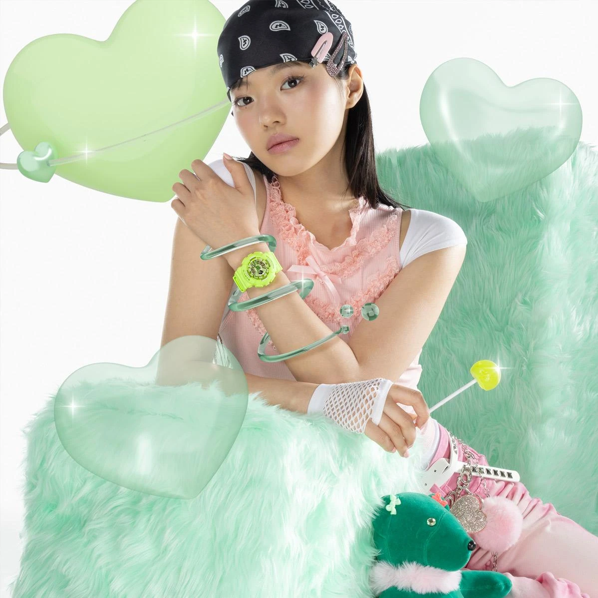 Наручные часы  Casio  Baby-G Casio BA-110YK-3A (фото 3)