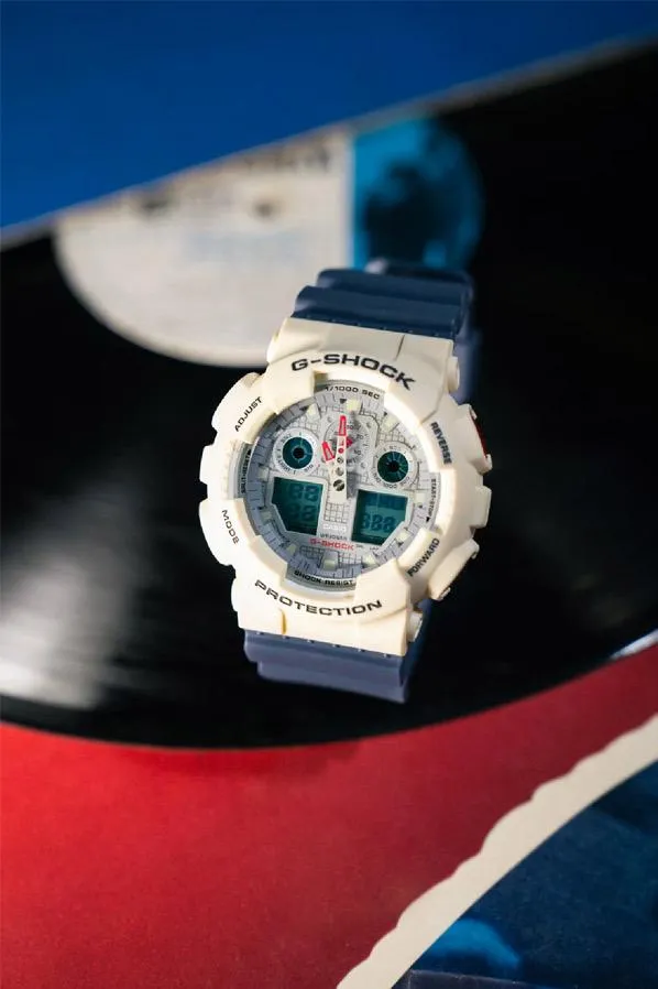 Наручные часы  Casio  G-Shock Casio GA-100PC-7A2 (фото 2)