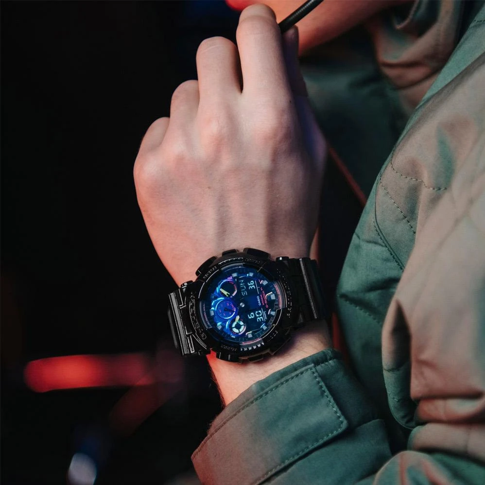 Наручные часы  Casio  G-Shock Casio GA-100RGB-1A (фото 4)