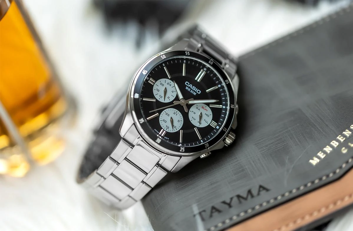 Наручные часы  Casio  Collection Casio MTP-1374D-1A3 (фото 4)