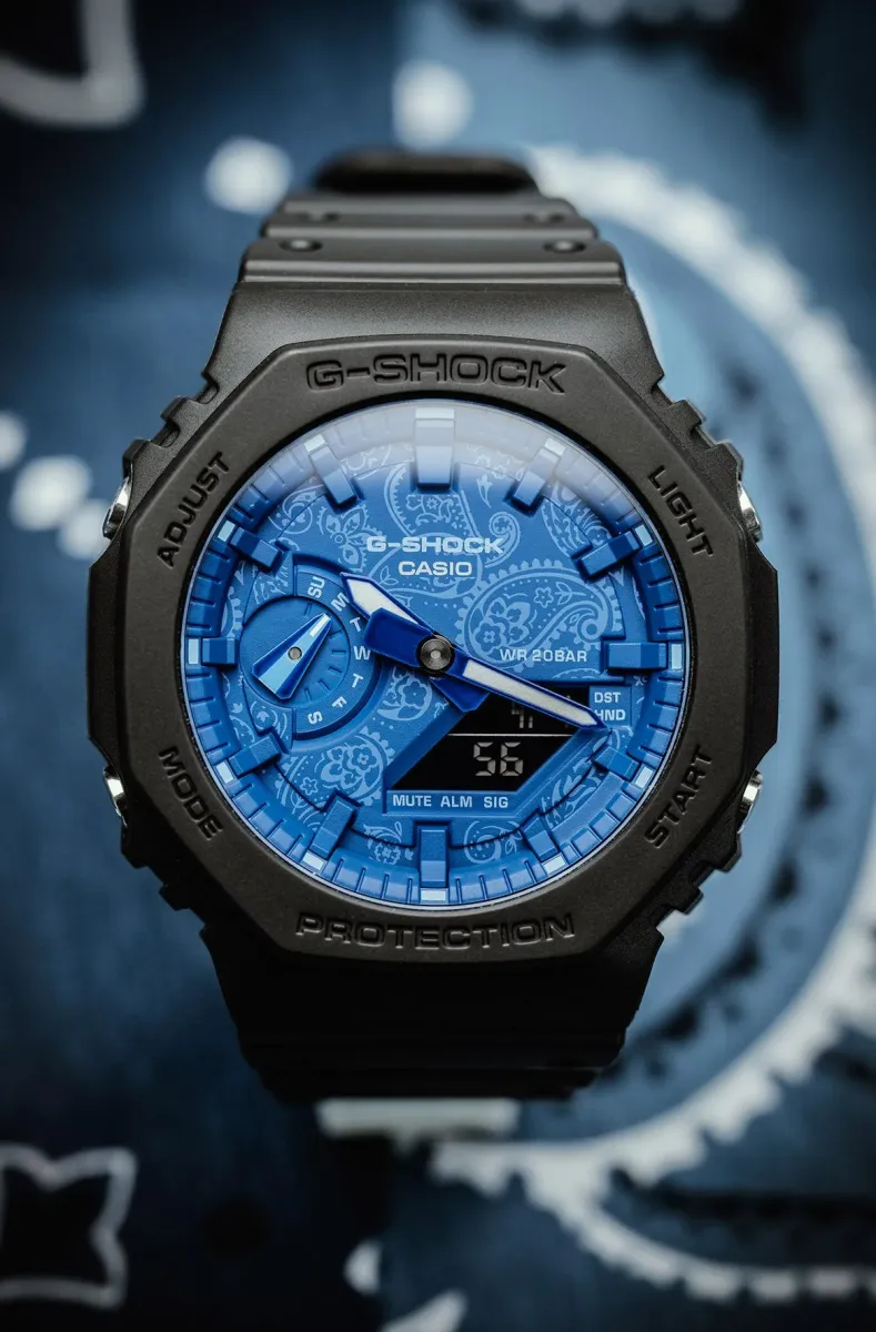 Наручные часы  Casio  G-Shock Casio GA-2100BP-1A (фото 5)