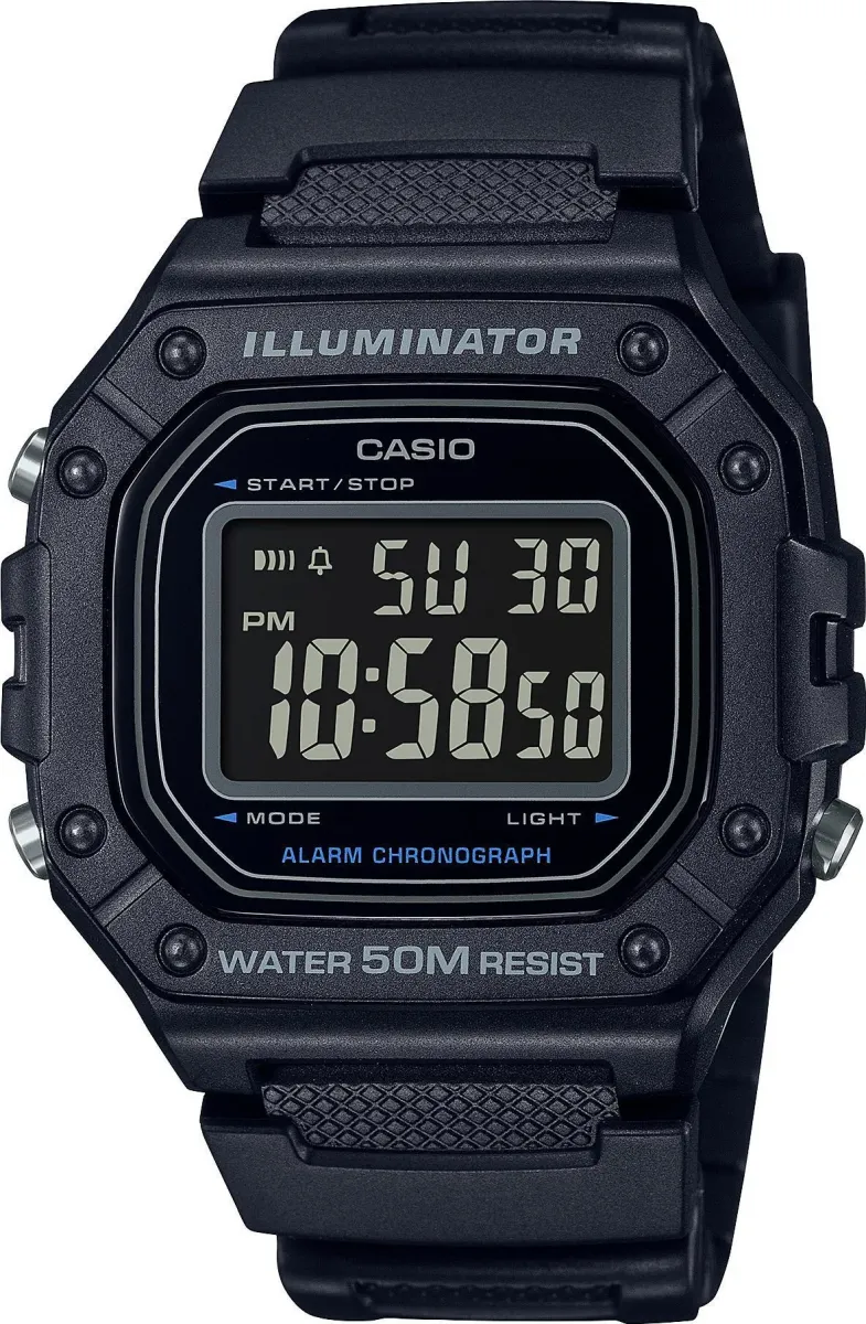Наручные часы  Casio  Collection Casio W-218H-1B (фото 1)