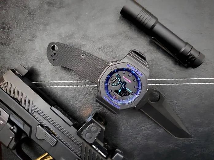 Наручные часы  Casio  G-Shock Casio GA-2100VB-1A (фото 7)