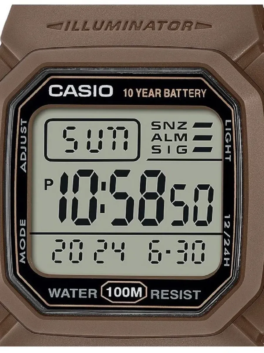 Часы  Casio  Collection Casio W-800H-5A (фото 3)