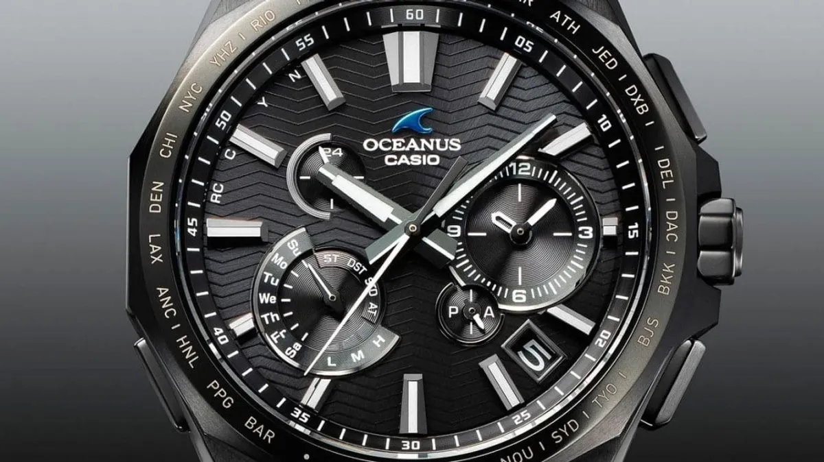 Наручные часы  Casio  Oceanus Casio OCW-T6000B-1A (фото 2)
