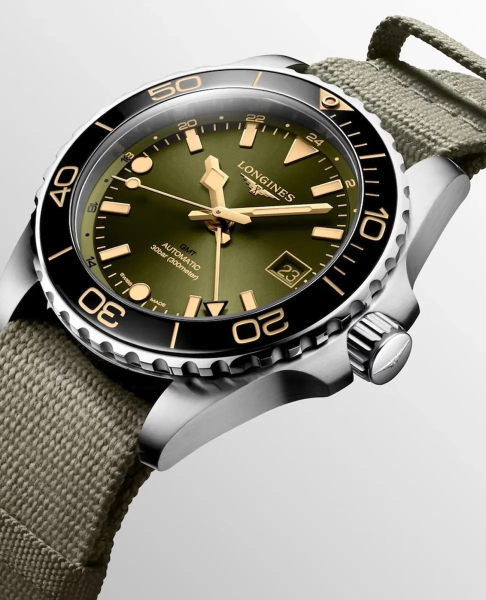 Наручные часы  Longines  HydroConquest GMT Longines L3.790.4.06.2 (фото 5)
