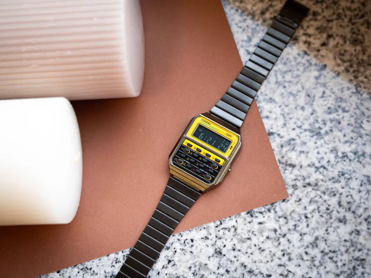 Часы  Casio  Vintage Casio CA-500WEGG-9B (фото 6)