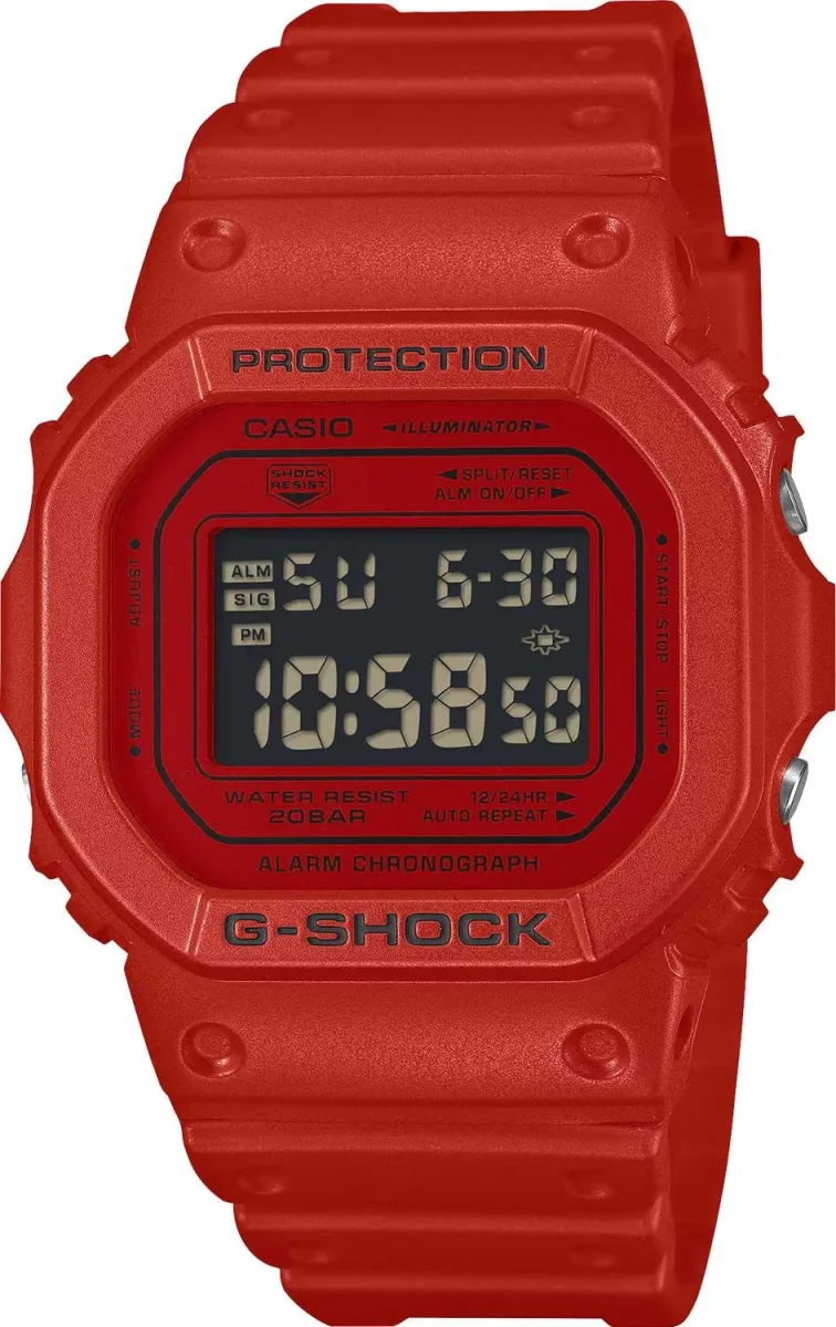 Наручные часы  Casio  G-Shock Casio DW-5600RRB-4E (фото 1)