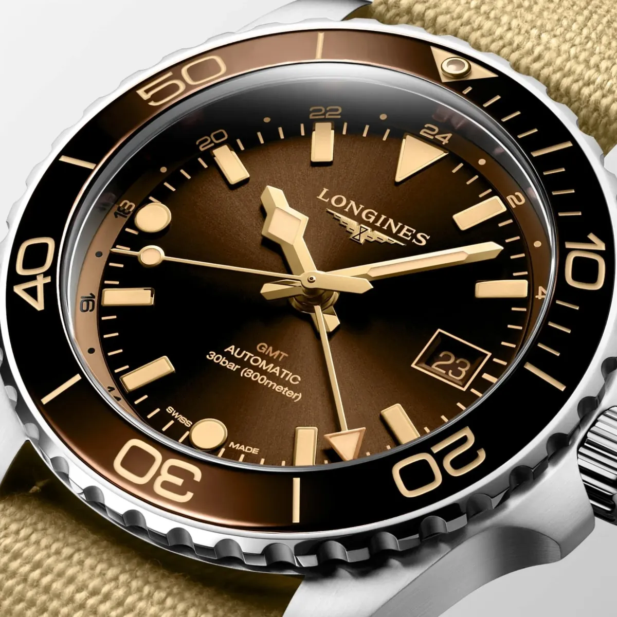 Наручные часы  Longines  HydroConquest GMT Longines L3.790.4.66.2 (фото 2)