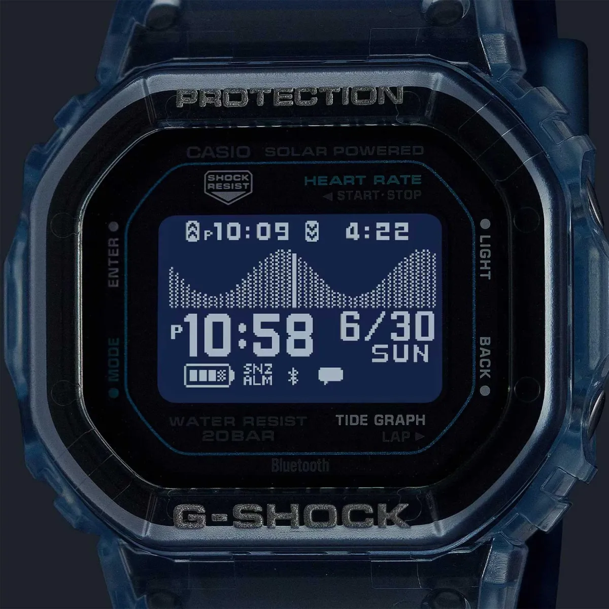 Наручные часы  Casio  G-Shock Casio GBX-H5600-2E (фото 7)