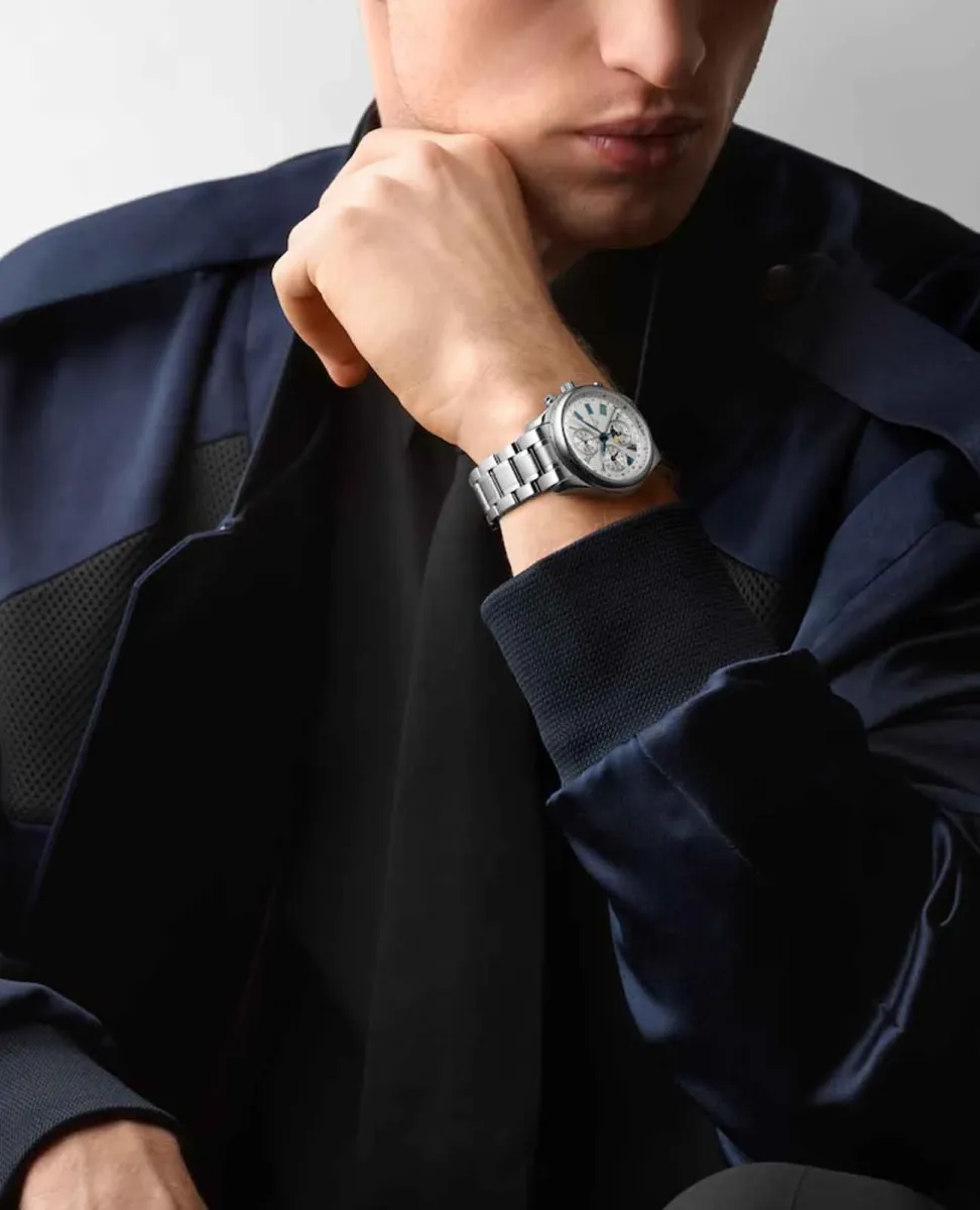 Наручные часы  Longines  Master Collection Chrono Moonphase Longines L2.773.4.71.6 (фото 3)