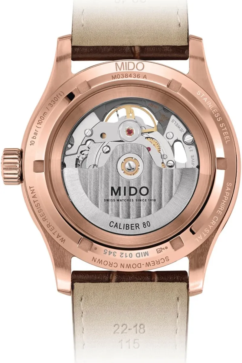 Наручные часы  MIDO  Multifort MIDO M038.436.36.061.00 (фото 2)