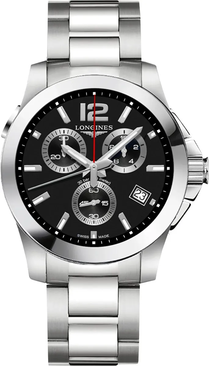 Наручные часы  Longines  Conquest Chronograph Longines L3.702.4.56.6 (фото 1)