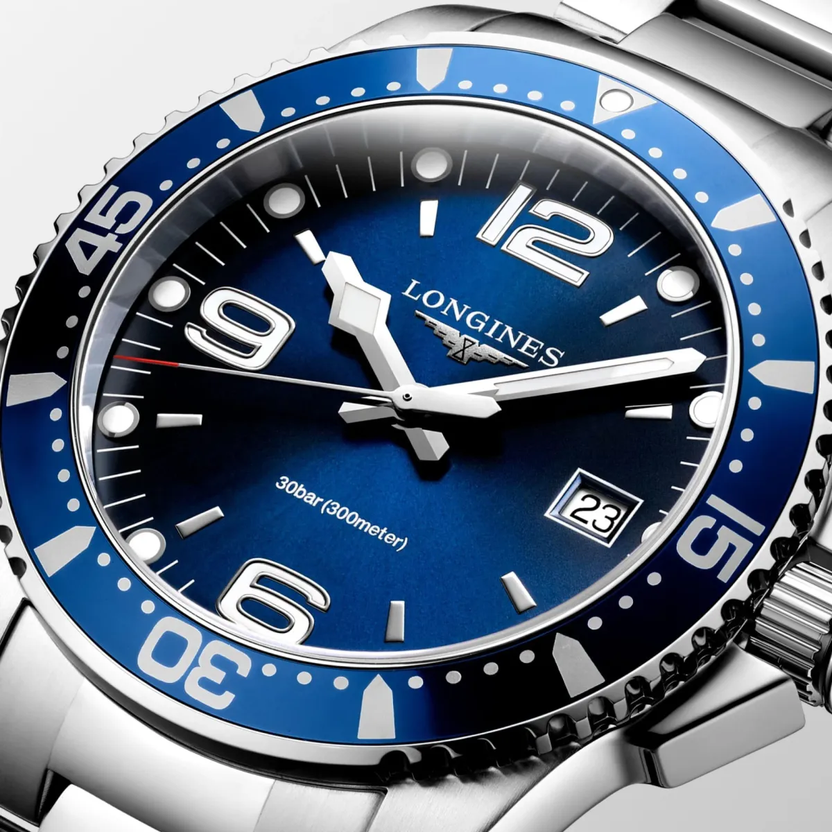 Наручные часы  Longines  HydroConquest Longines L3.740.4.96.6 (фото 3)