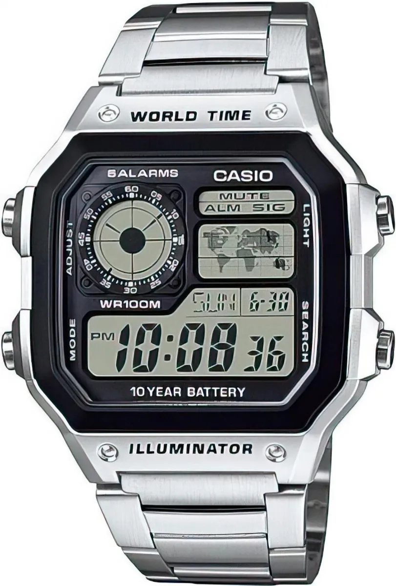 Наручные часы  Casio  Collection Casio AE-1200WHD-1A (фото 1)