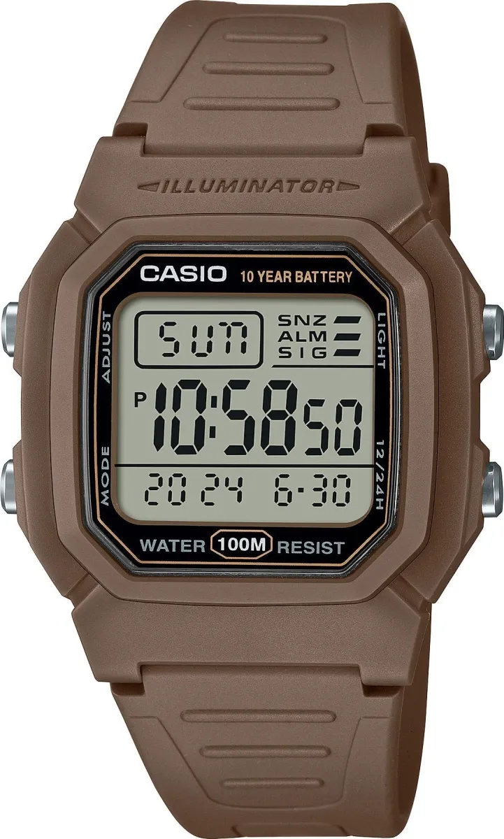 Наручные часы  Casio  Collection Casio W-800H-5A (фото 1)