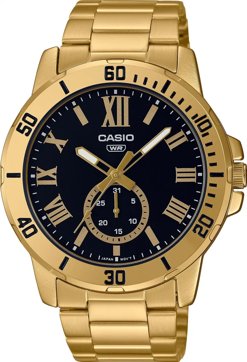 Наручные часы  Casio  Collection Casio MTP-VD200G-1B (фото 1)