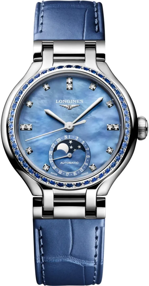 Наручные часы  Longines  PrimaLuna Moonphase Longines L8.126.0.97.2 (фото 1)