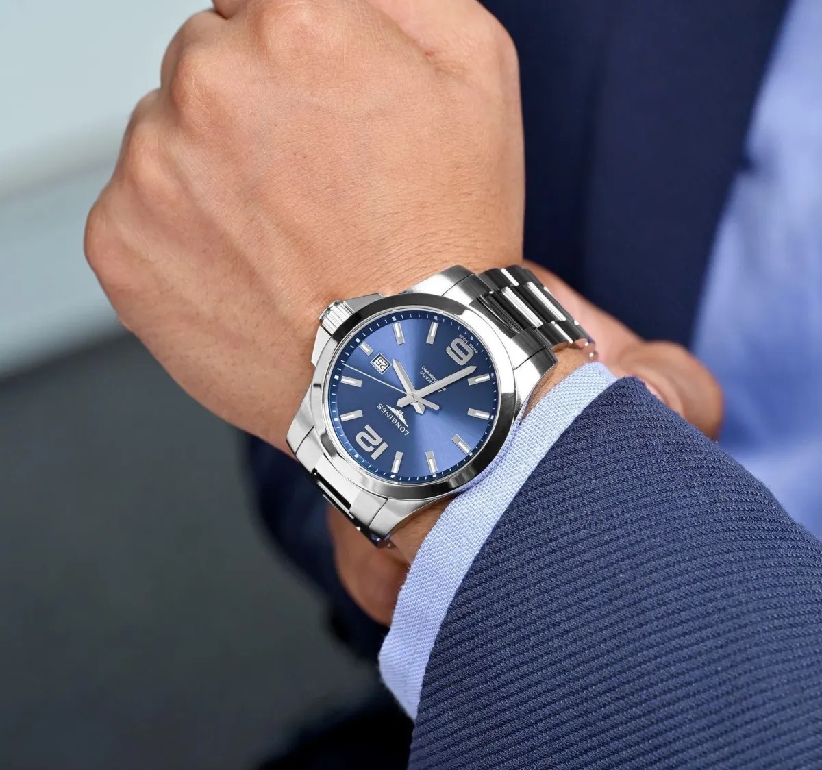 Наручные часы  Longines  Conquest Classic Longines L3.759.4.96.6 (фото 3)