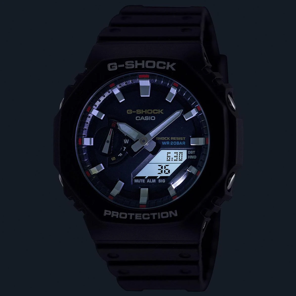 Часы  Casio  G-Shock Casio GA-2100RL-1A (фото 4)
