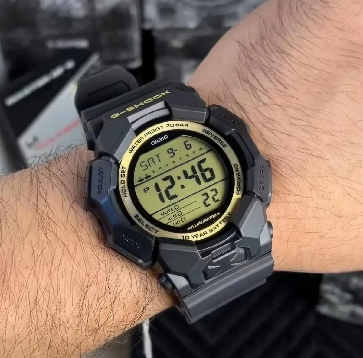 Наручные часы  Casio  G-Shock Casio GD-010GB-1A9 (фото 3)
