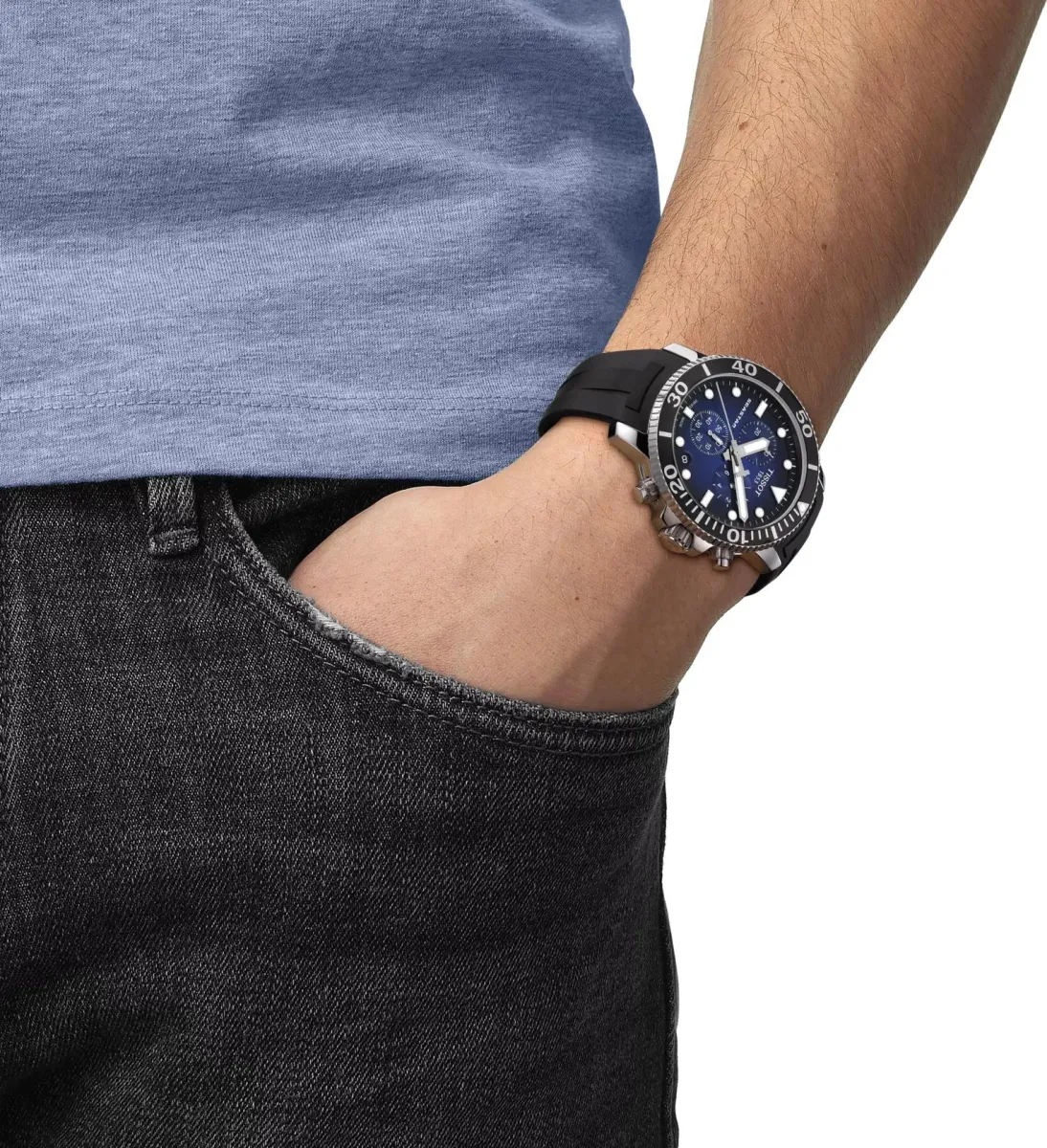 Наручные часы  Tissot  Seastar Tissot T120.417.17.041.00 (фото 5)
