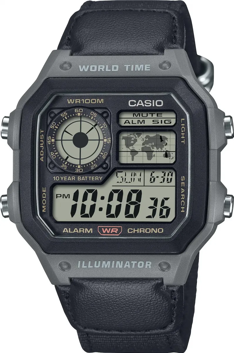 Наручные часы  Casio  Collection Casio AE-1200WHUB-8A (фото 1)