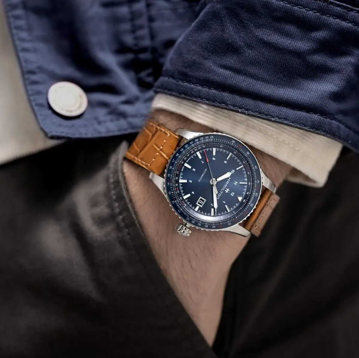 Наручные часы  Hamilton  Khaki Aviation Hamilton H76645540 (фото 2)