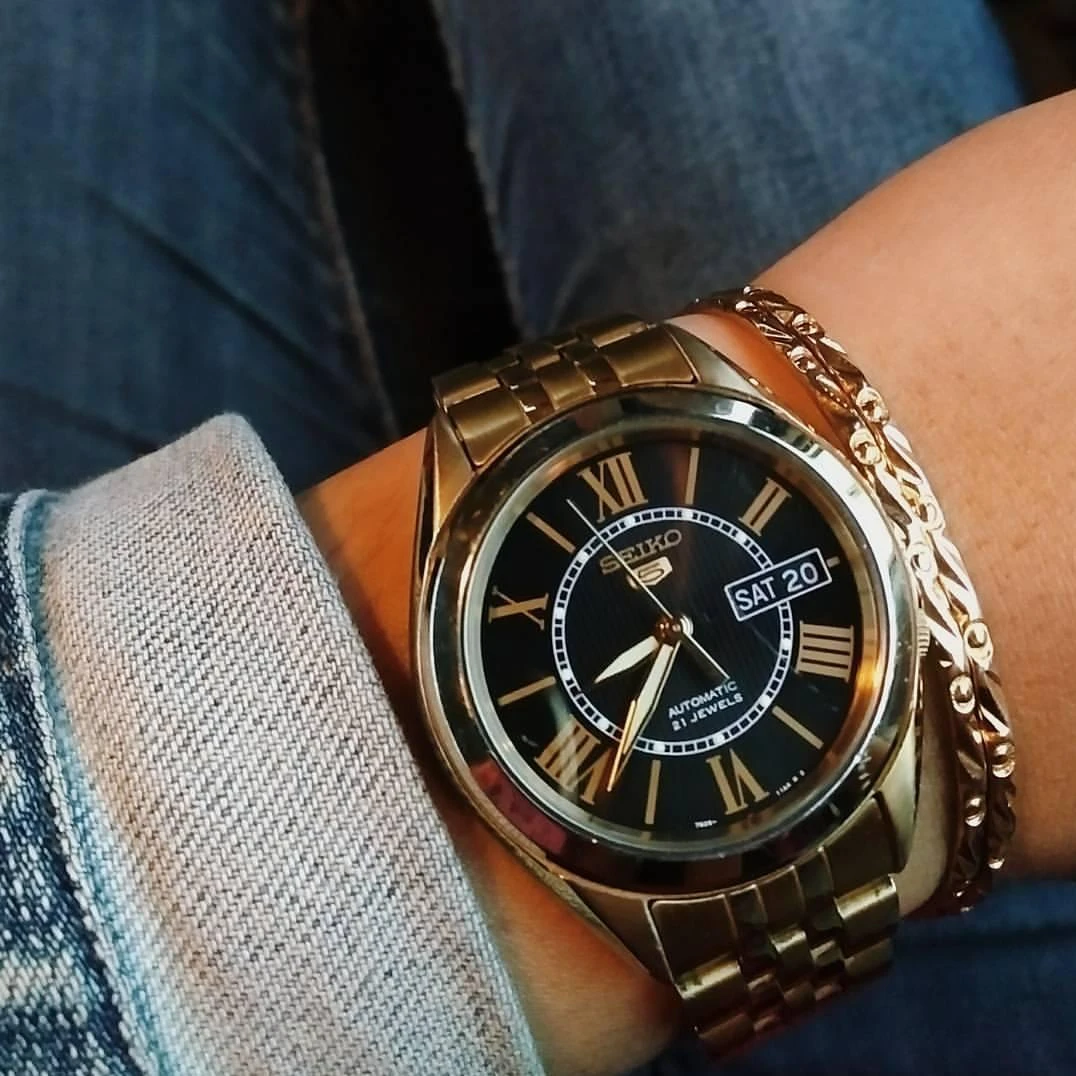 Наручные часы  Seiko  Seiko 5 Seiko SNKL40K1 (фото 2)