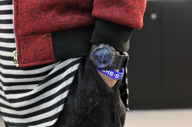 Наручные часы  Casio  G-Shock Casio GA-100-1A2 (фото 16)