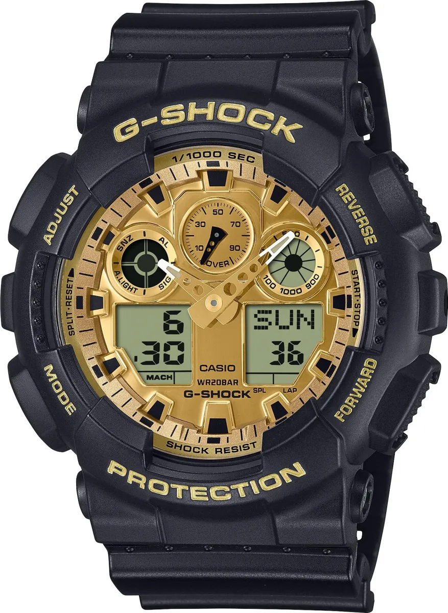 Наручные часы  Casio  G-Shock Casio GA-100GGB-1A9 (фото 1)