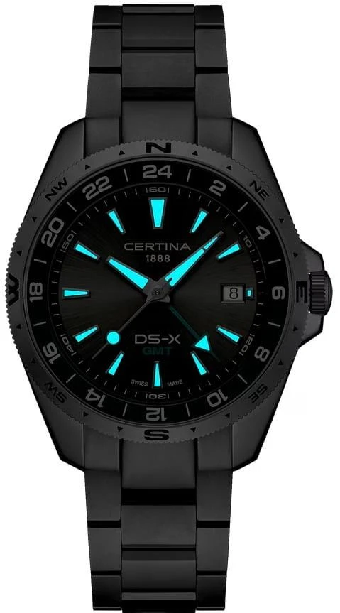 Наручные часы  Certina  DS-X GMT Certina C047.452.11.081.00 (фото 3)