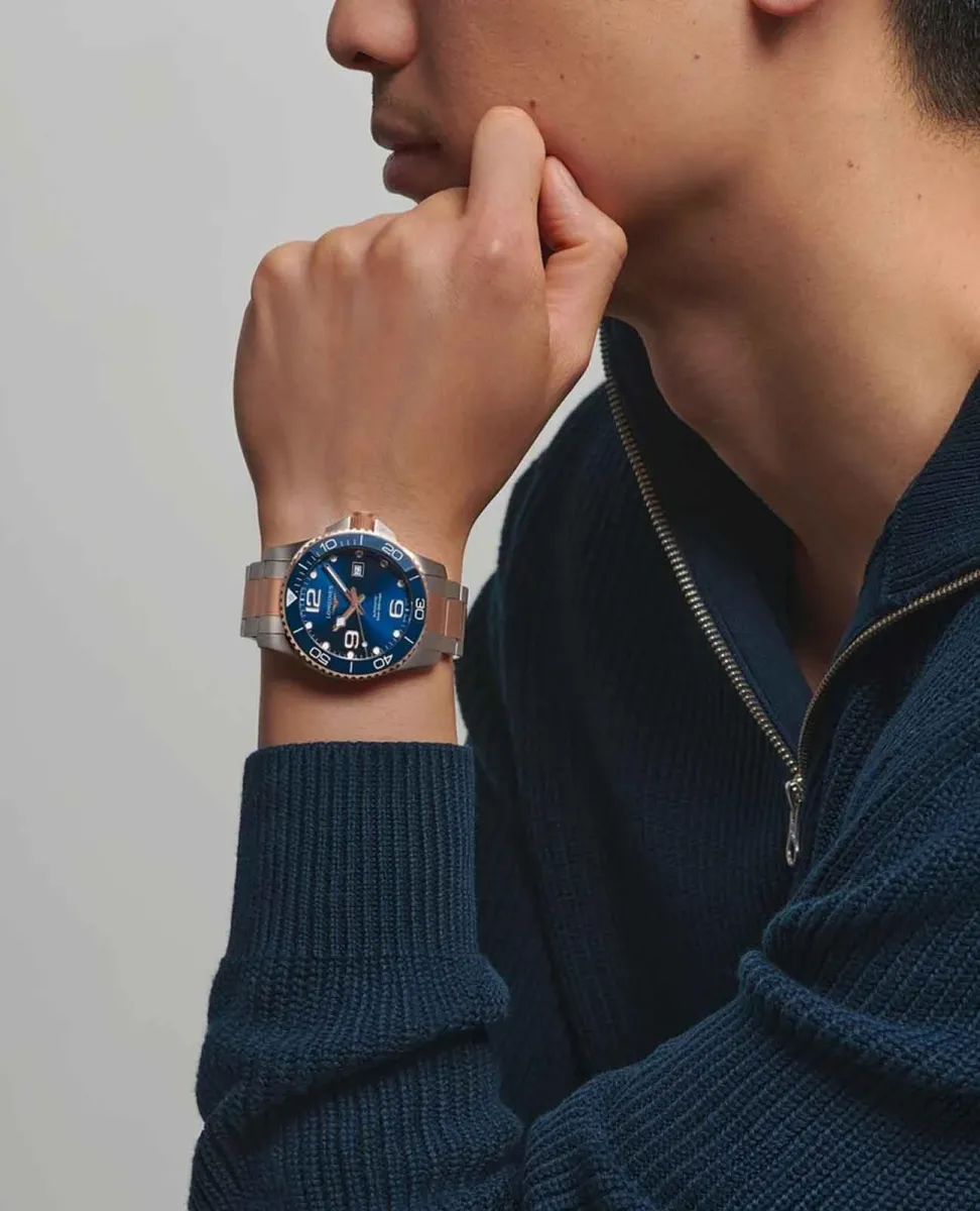 Наручные часы  Longines  HydroConquest Longines L3.782.3.98.7 (фото 9)
