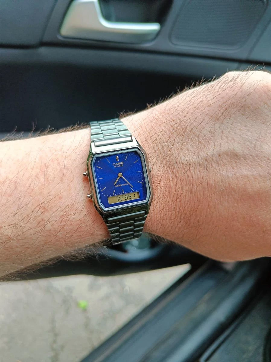 Наручные часы  Casio  Vintage Casio AQ-230GG-2A (фото 9)