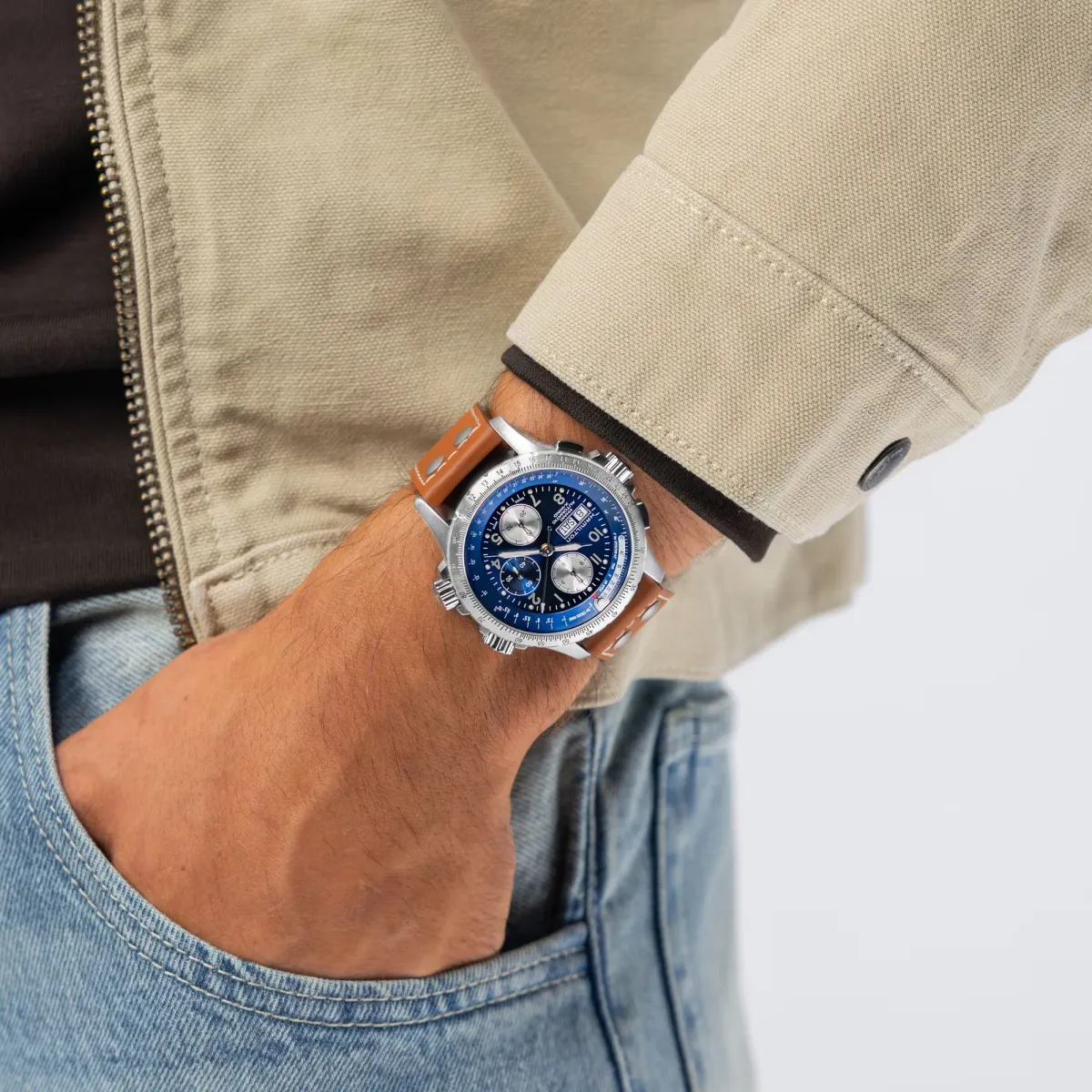 Наручные часы  Hamilton  Khaki Aviation Hamilton H77506540 (фото 2)
