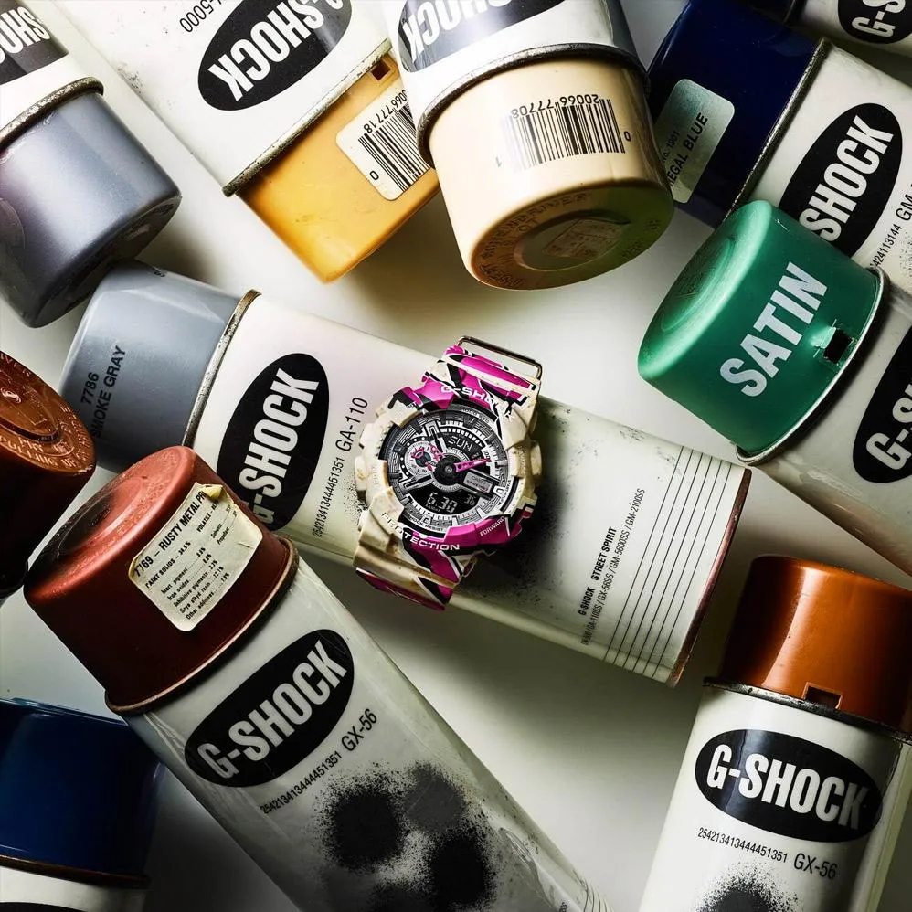 Наручные часы  Casio  G-Shock Casio GA-110SS-1A (фото 7)