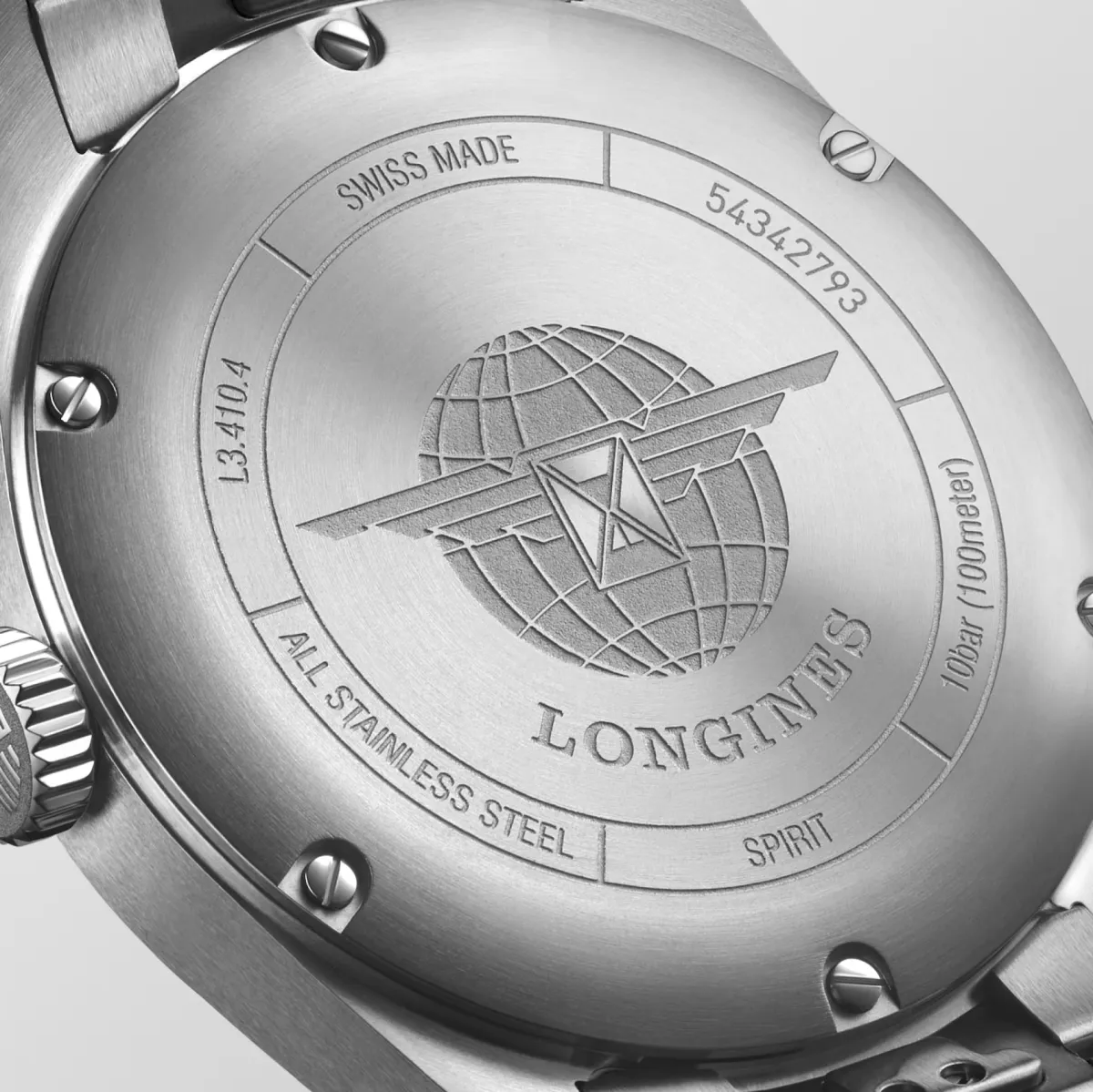 Наручные часы  Longines  Spirit Longines L3.410.4.93.6 (фото 4)