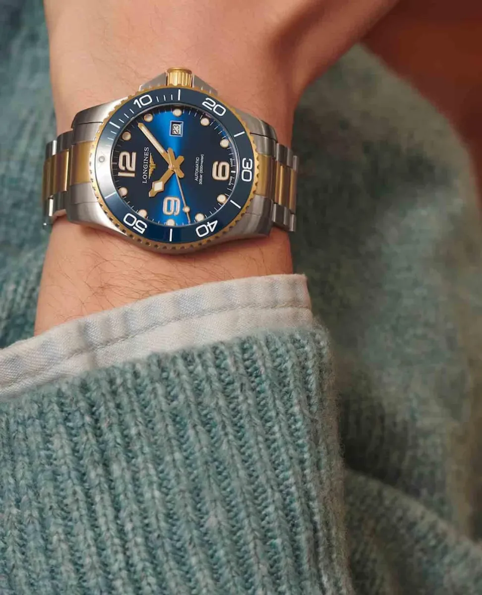 Наручные часы  Longines  HydroConquest Longines L3.782.3.96.7 (фото 6)