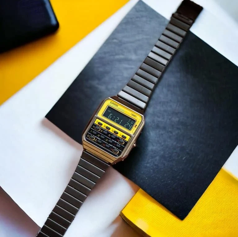 Часы  Casio  Vintage Casio CA-500WEGG-9B (фото 7)