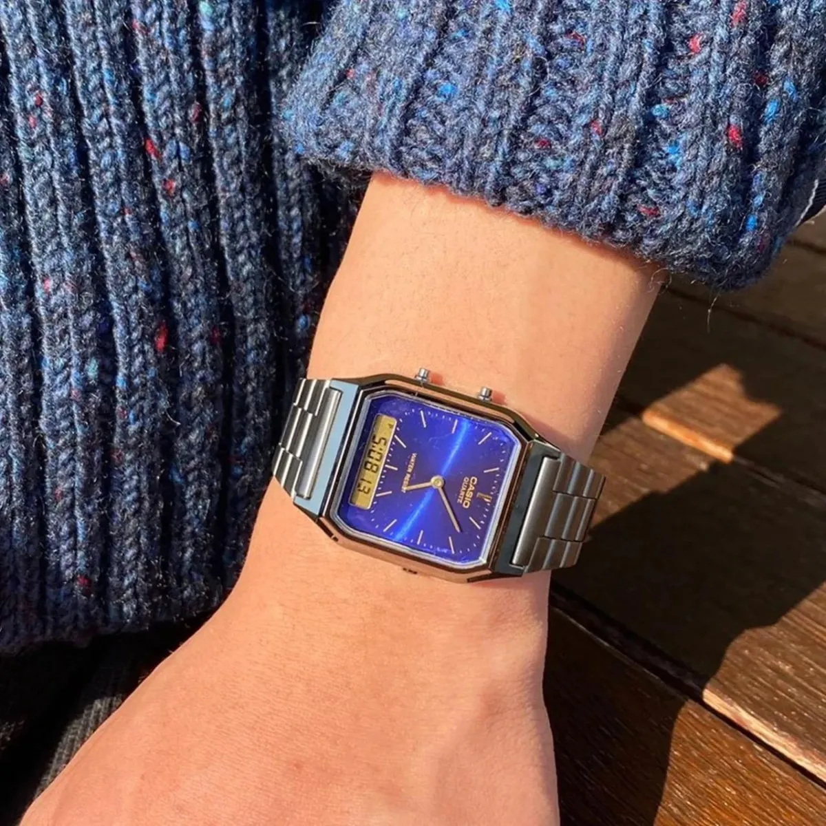 Наручные часы  Casio  Vintage Casio AQ-230GG-2A (фото 6)