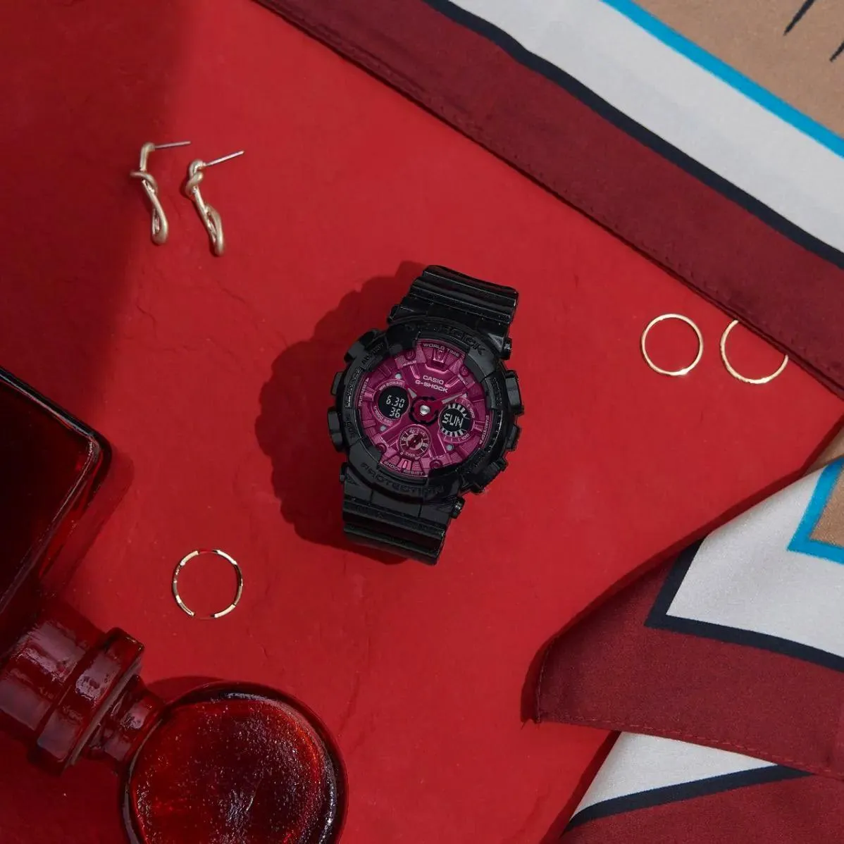 Наручные часы  Casio  G-Shock Casio GMA-S120RB-1A (фото 2)