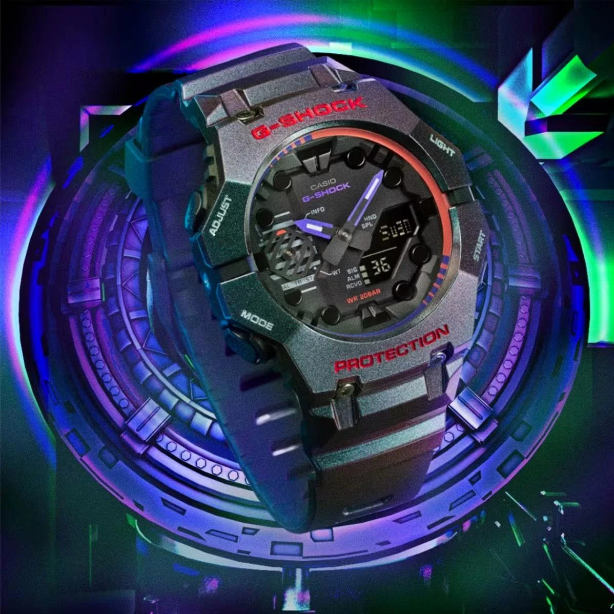 Наручные часы  Casio  G-Shock Casio GA-B001AH-6A (фото 2)