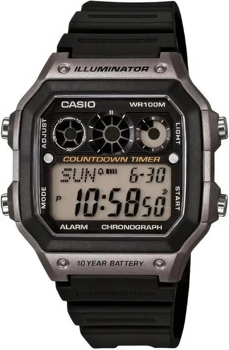Наручные часы  Casio  Collection Casio AE-1300WH-8A (фото 1)