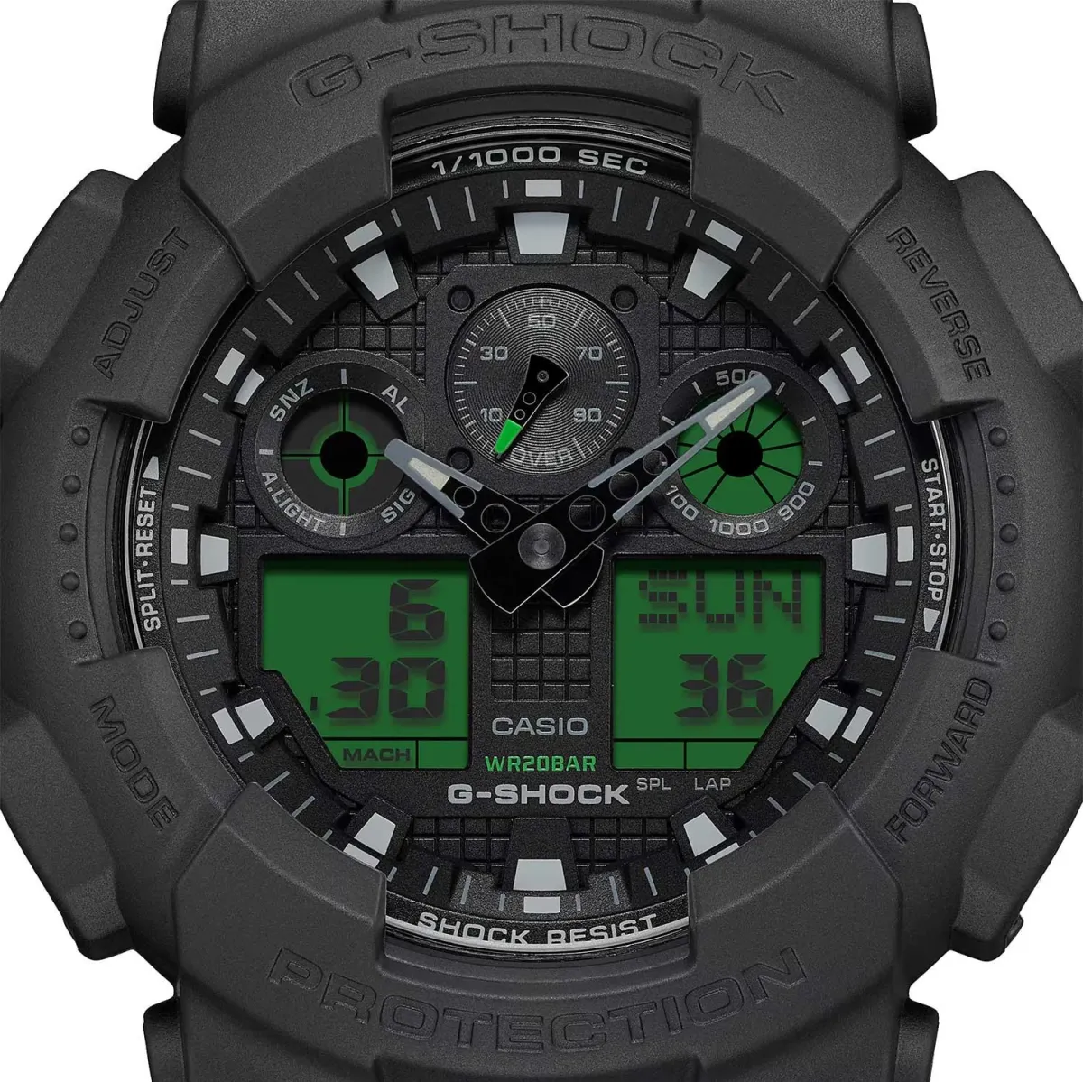Наручные часы  Casio  G-Shock Casio GA-100BEG-1A (фото 4)