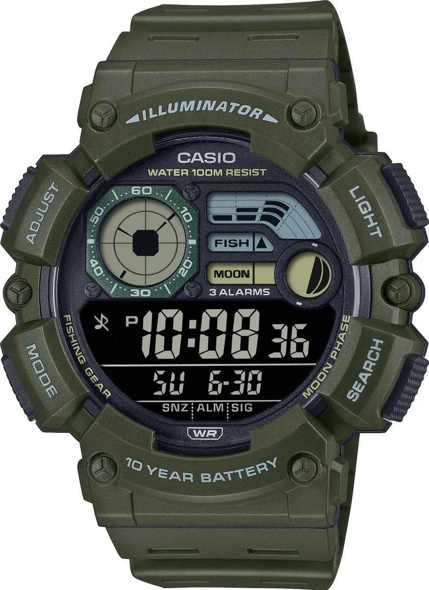 Наручные часы  Casio  Sports Casio WS-1500H-3B (фото 1)